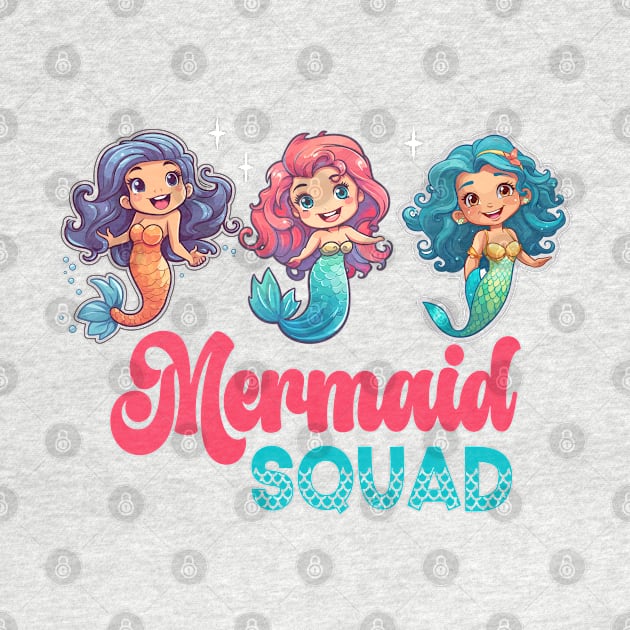 Mermaid Squad by Etopix